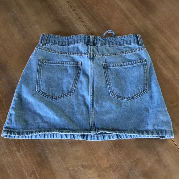 Forever 21 high waisted denim skirt - Picture 4 of 4